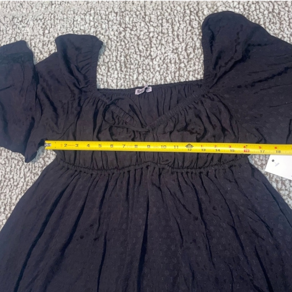 NWT SO Black Dress Size XL Junior - Picture 5 of 5